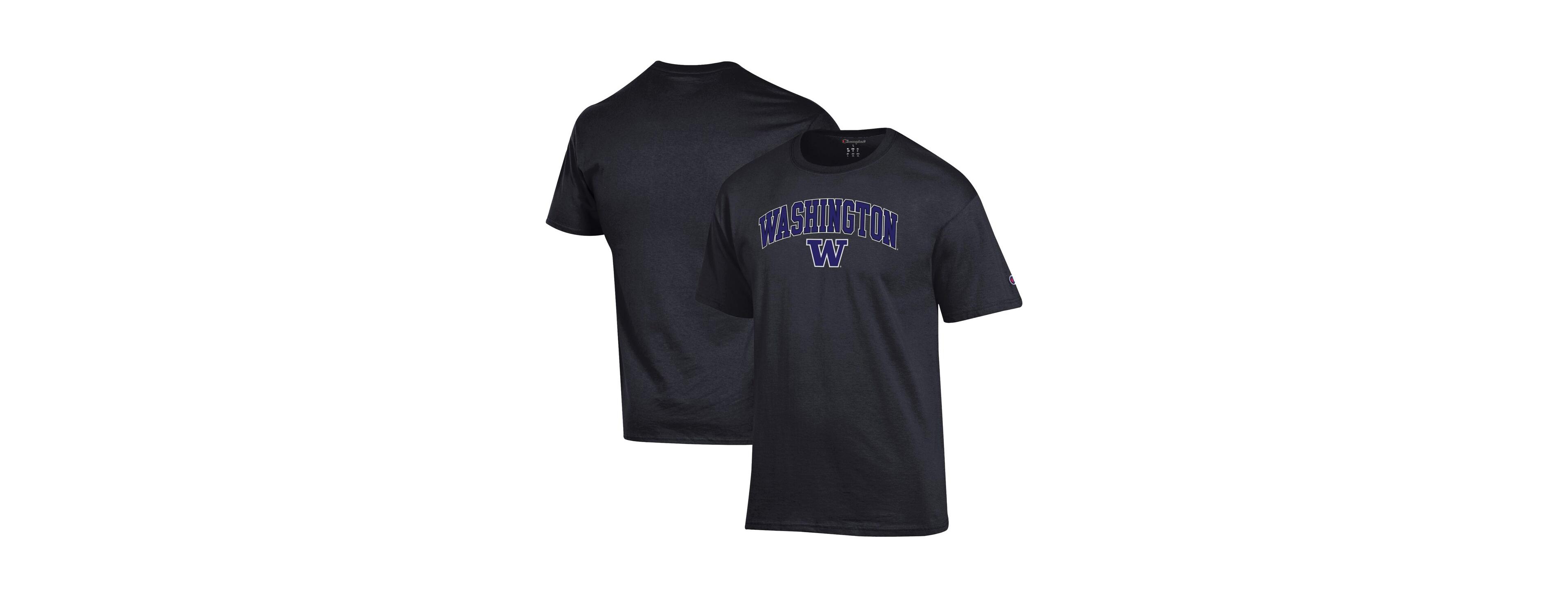 Champion Men's Champion Purple Washington Huskies Arch Over Logo T-Shirt