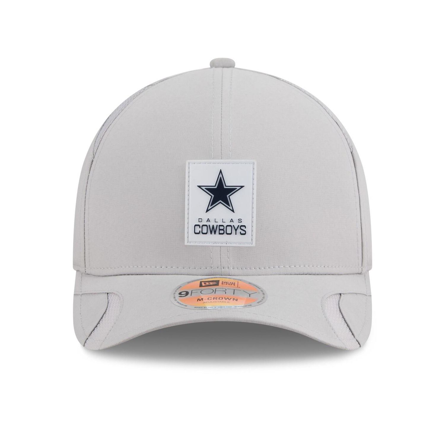 Men's Gray Dallas Cowboys 2025 Sideline M-Crown 9FORTY Adjustable Hat