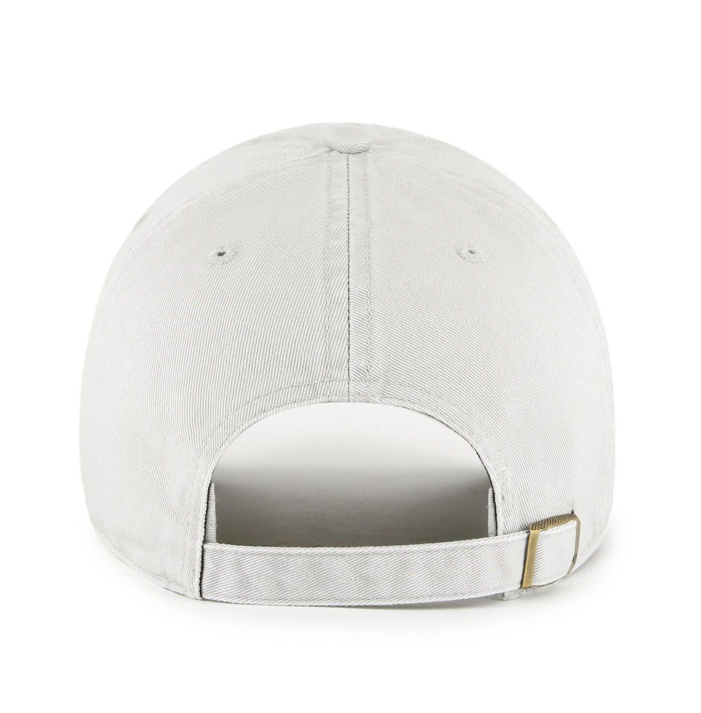 Мужская кепка '47 Brand Gray Iowa State Cyclones Clean Up Adjustable Hat — фото 2