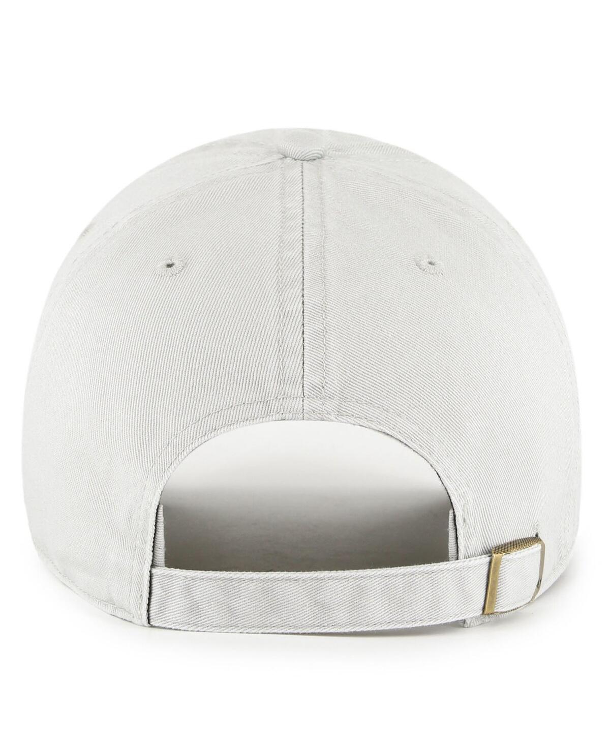 '47 Brand Men's Gray Iowa State Cyclones Clean Up Adjustable Hat