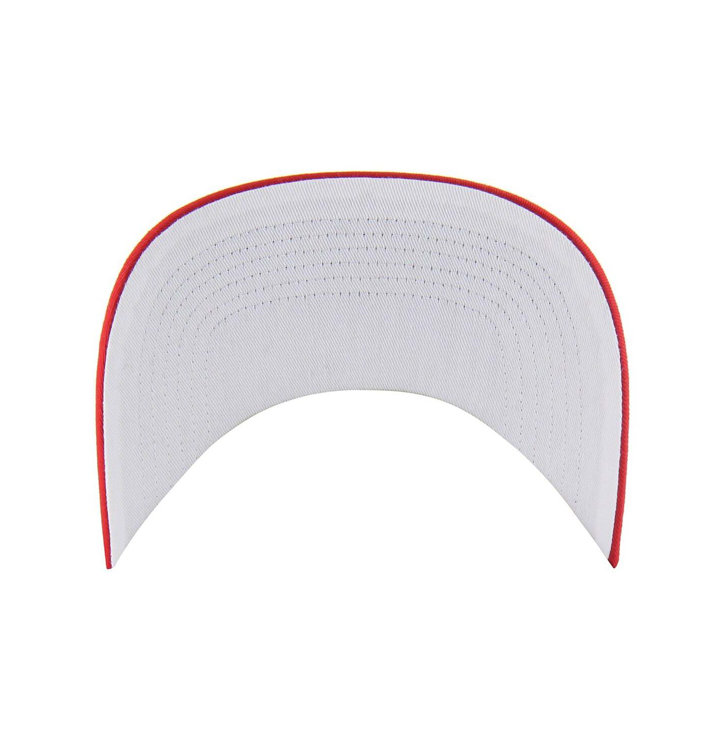 Мужская кепка '47 Brand White/Red Talladega Superspeedway Diamond Cut Hitch Adjustable Hat — фото 2