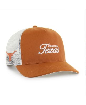 '47 Brand - Men's and Women's Burnt Orange Texas Longhorns Contemporary Basics Foundation Trucker Hitch Adjustable Hat
