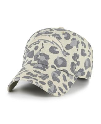 '47 Brand - Women's Gray Los Angeles Chargers Bagheera Clean Up Adjustable Hat