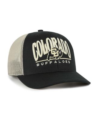 Men's Black Colorado Buffaloes Arid Adjustable Trucker Hat