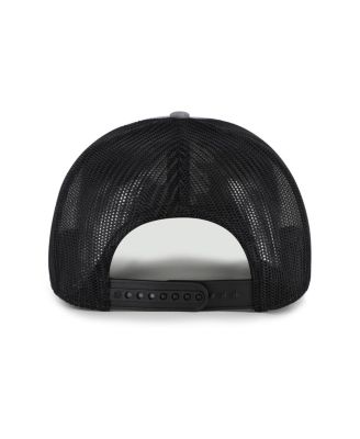 Men's Heather Charcoal Cincinnati Bengals Carbon Rope Trucker Adjustable Hat