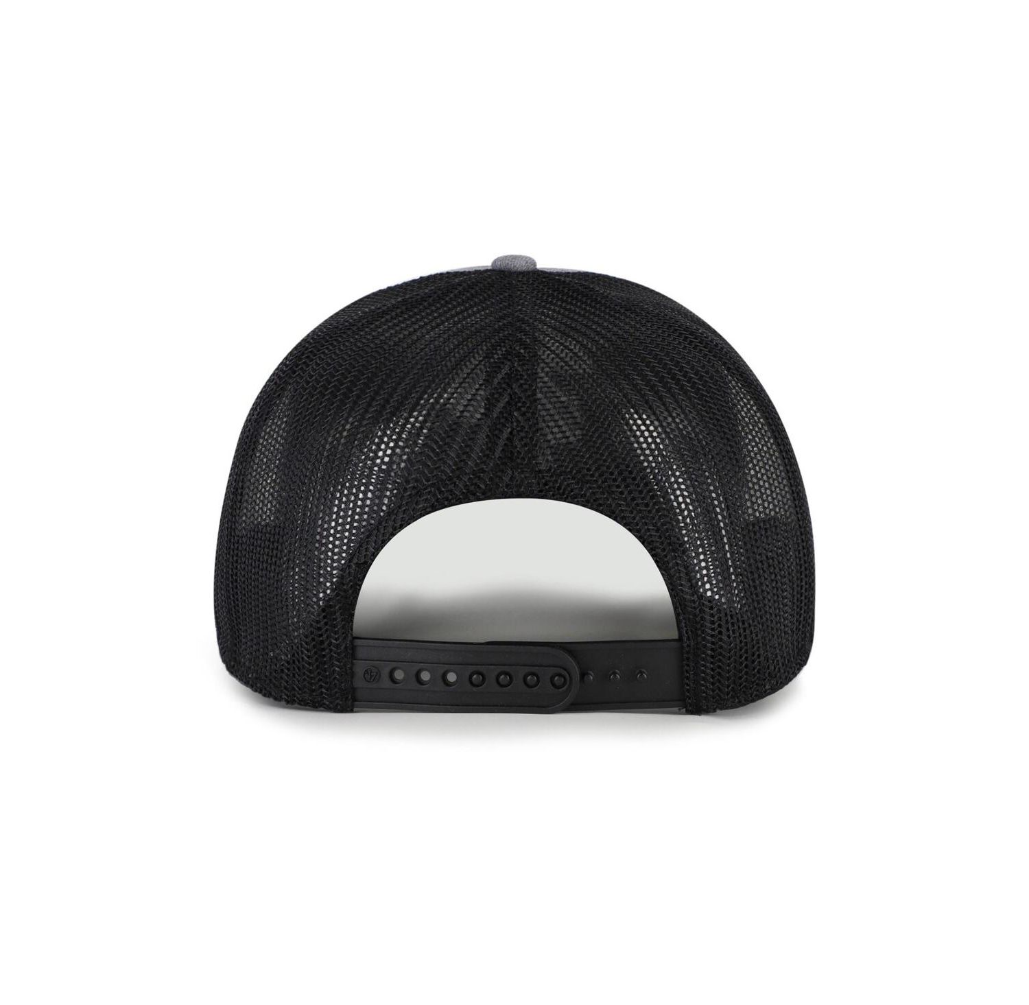 Men's Heather Charcoal Cincinnati Bengals Carbon Rope Trucker Adjustable Hat