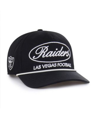 '47 Brand - Men's Black Las Vegas Raiders Foundational Hitch Adjustable Hat