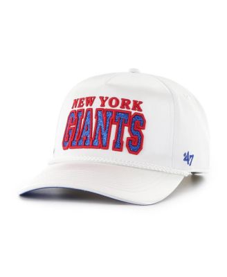 Women's White New York Giants Outspoken Hitch Adjustable Hat