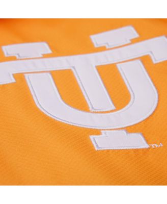 Men's Tennessee Orange/Black Tennessee Volunteers Tie Breaker Logo Vintage Lightweight Anorak Half-Zip Windbreaker
