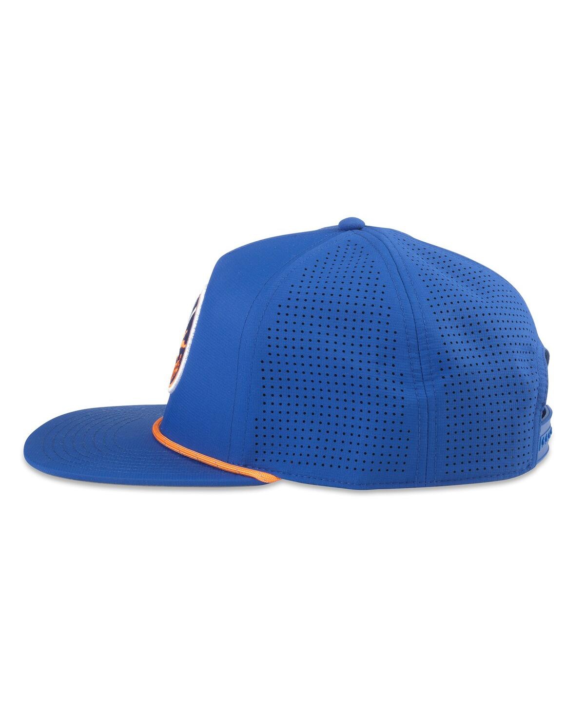 American Needle Men's Royal New York Islanders Buxton Pro Tech Adjustable Hat In Blue