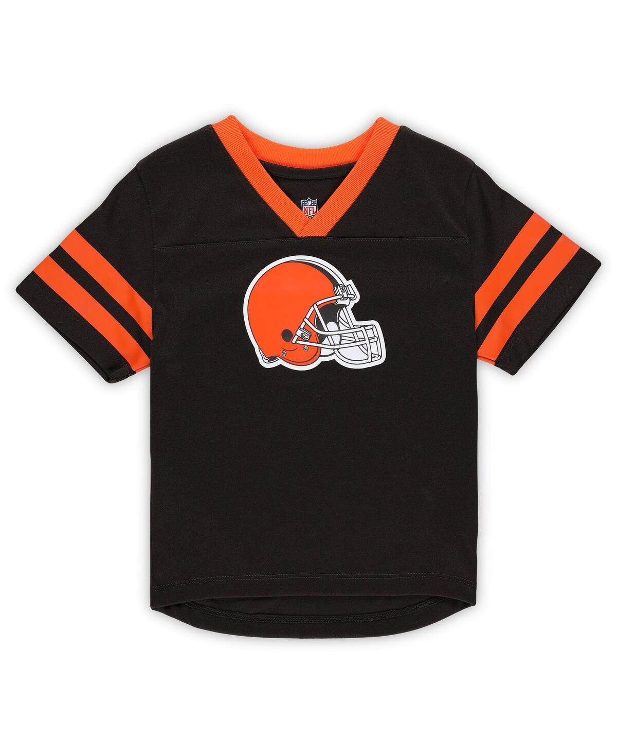 Outerstuff Toddler Cleveland Browns T-shirt And Pants Set In Multi