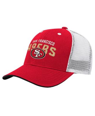 Outerstuff - Preschool Scarlet San Francisco 49ers Core Lockup Trucker Adjustable hat