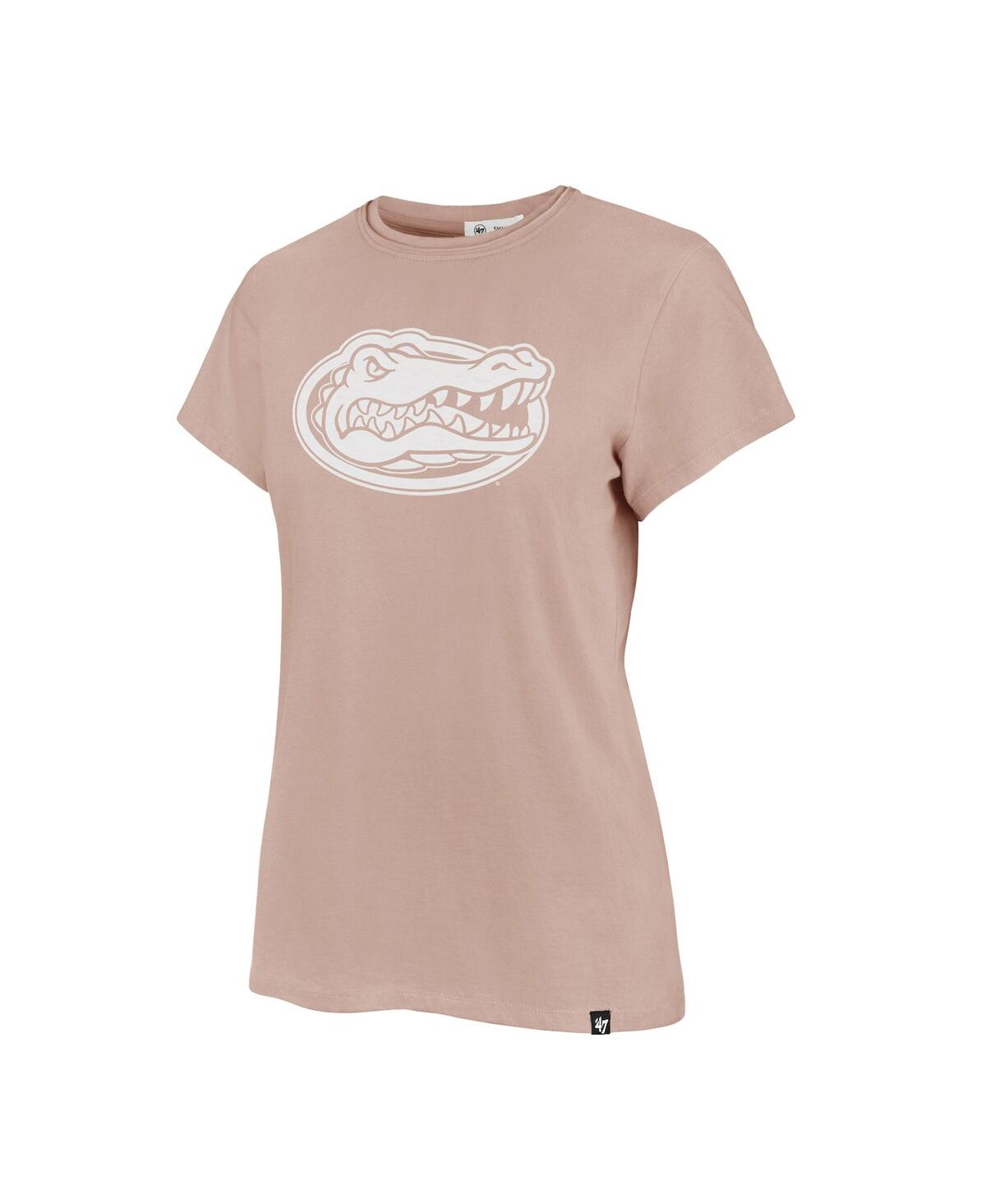 47 Brand Women's Pink Florida Gators Premier Frankie T-shirt In Pink