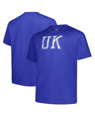 Fanatics - Men's&nbsp; Royal Kentucky Wildcats Big Tall Distressed Vintage Logo T-Shirt