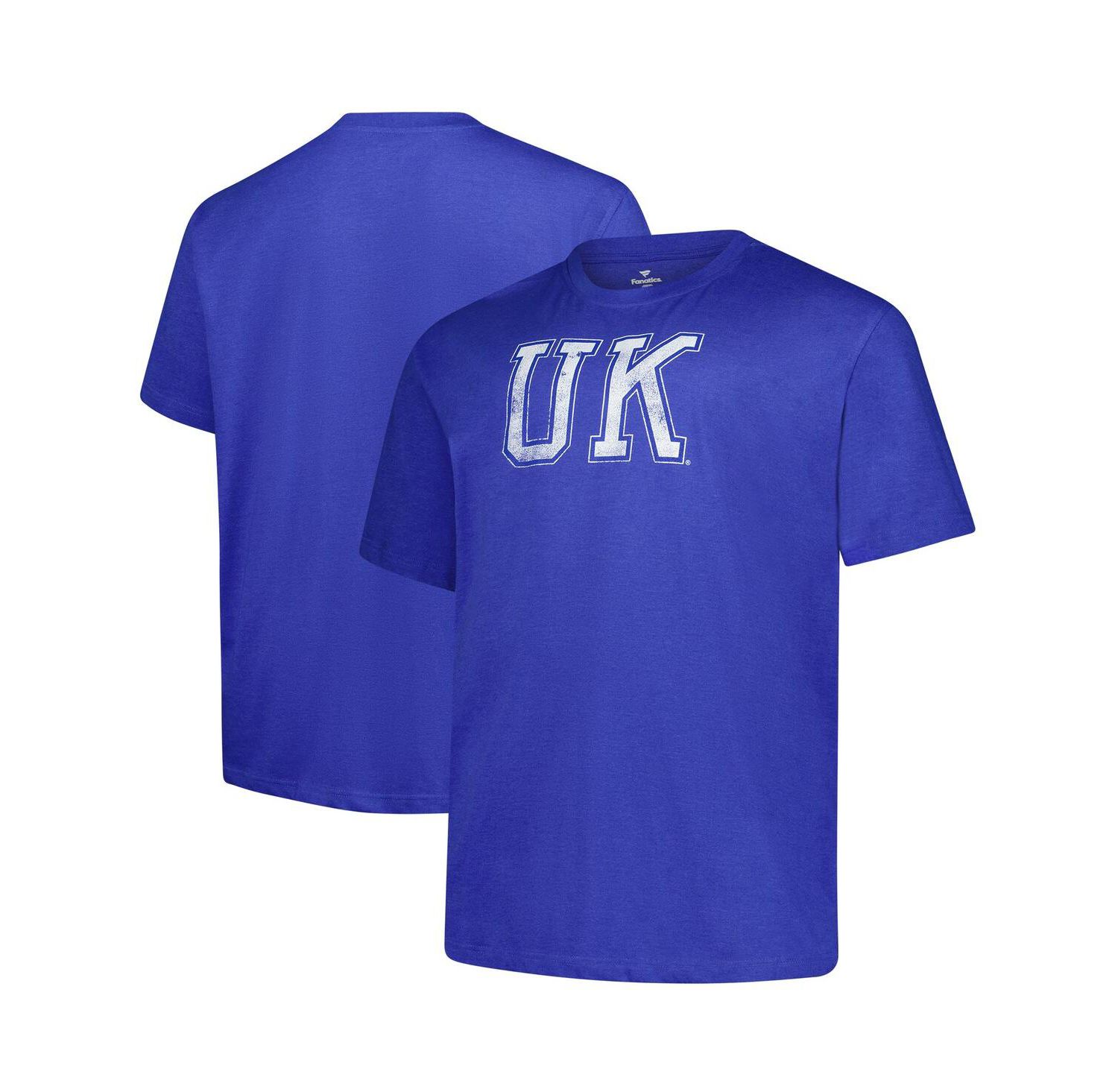 Men's Royal Kentucky Wildcats Big & Tall Distressed Logo T-Shirt