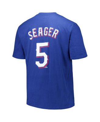 Men's Corey Seager Royal Texas Rangers Big Tall Name Number T-Shirt
