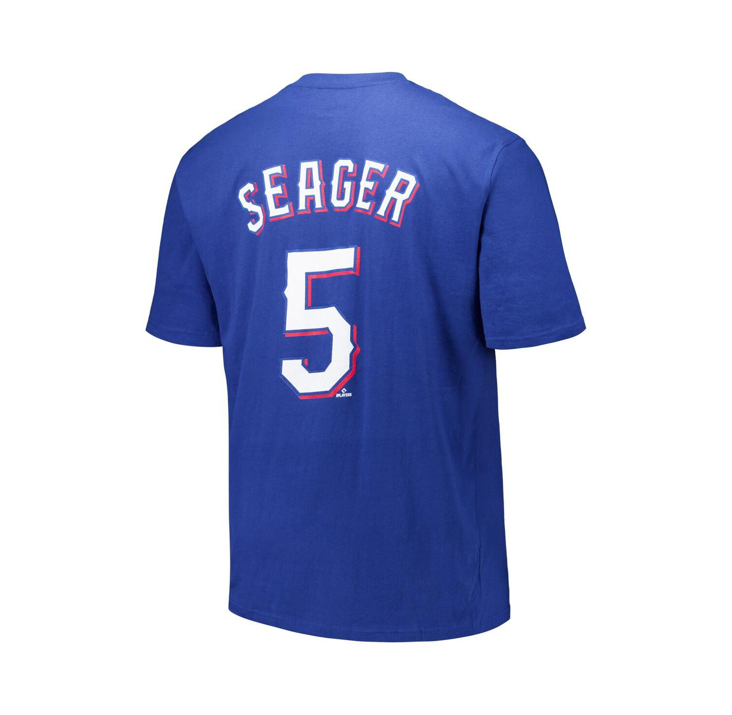 Men's Corey Seager Royal Texas Rangers Big & Tall Name & Number T-Shirt