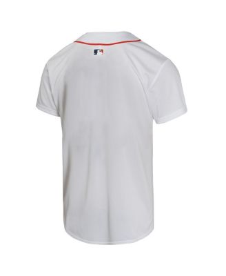 Big Boys and Girls&nbsp;White Boston Red Sox Home Game Jersey
