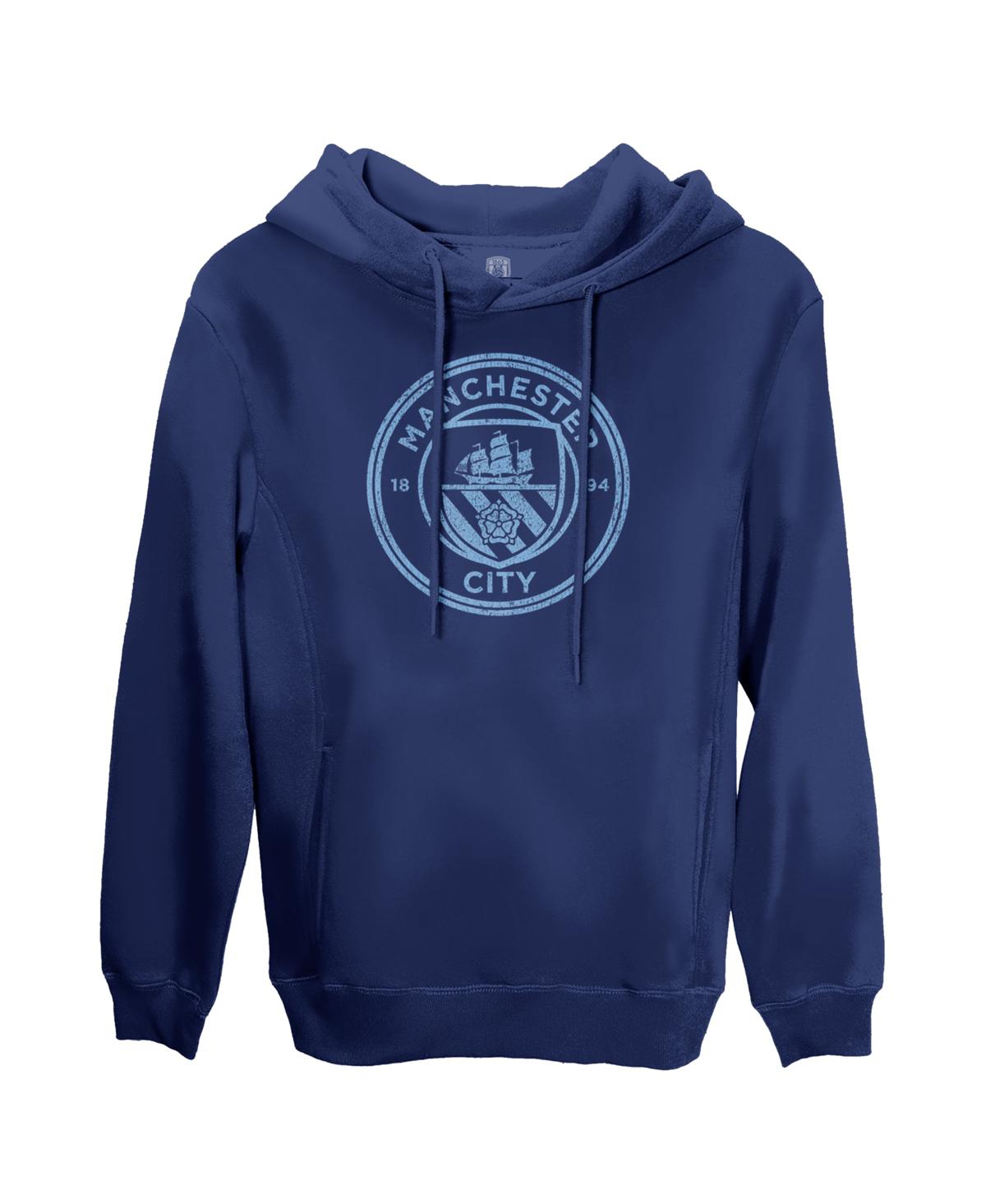 1863fc Men's Erling Haaland Navy Manchester City Player Fleece Pullover Hoodie In Blue