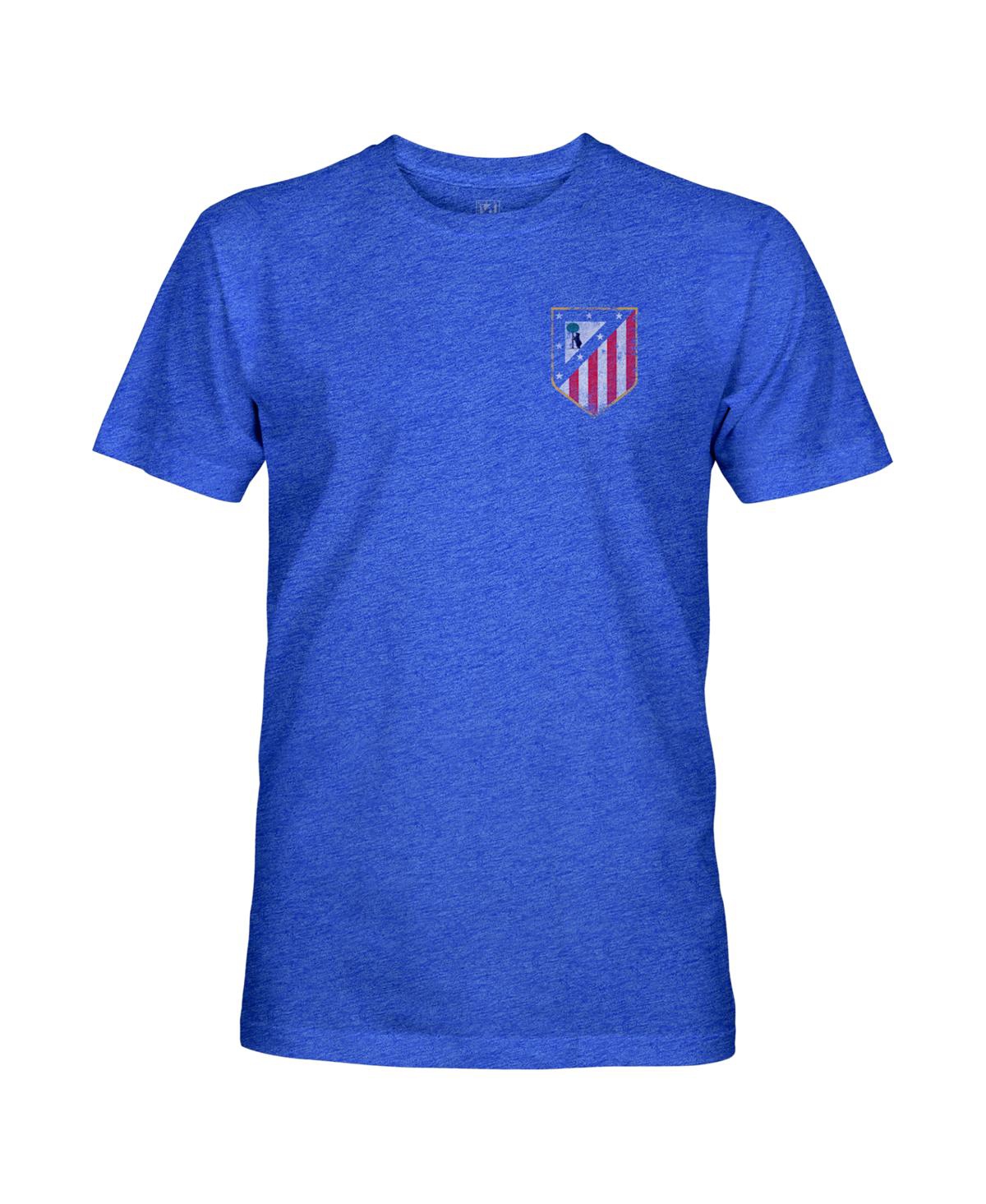 1863fc Men'sâ Blue Atletico De Madrid Vintage Tri-blend T-shirt In Blue