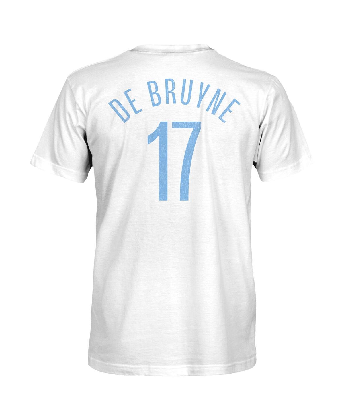 1863fc Men's Kevin De Bruyne White Manchester City Player T-shirt In White