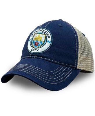 1863FC - Men's Navy Manchester City Trucker Adjustable Hat