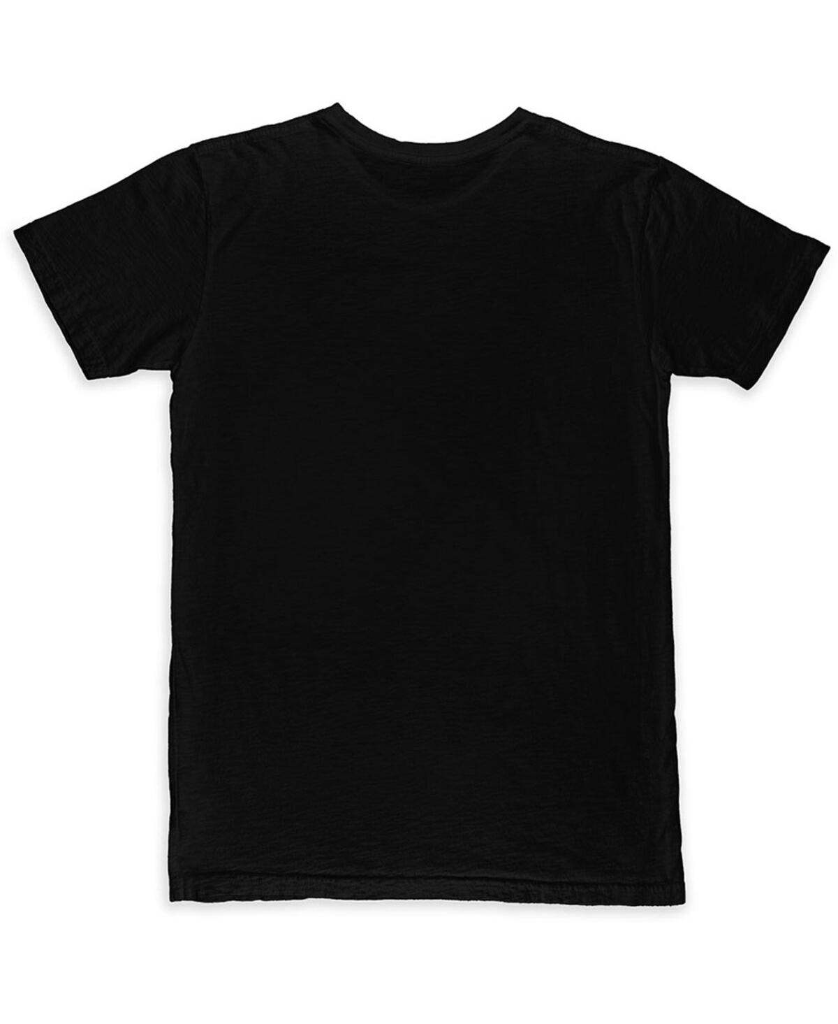 1863fc Men's Black Fulham Established Slub T-shirt In Black