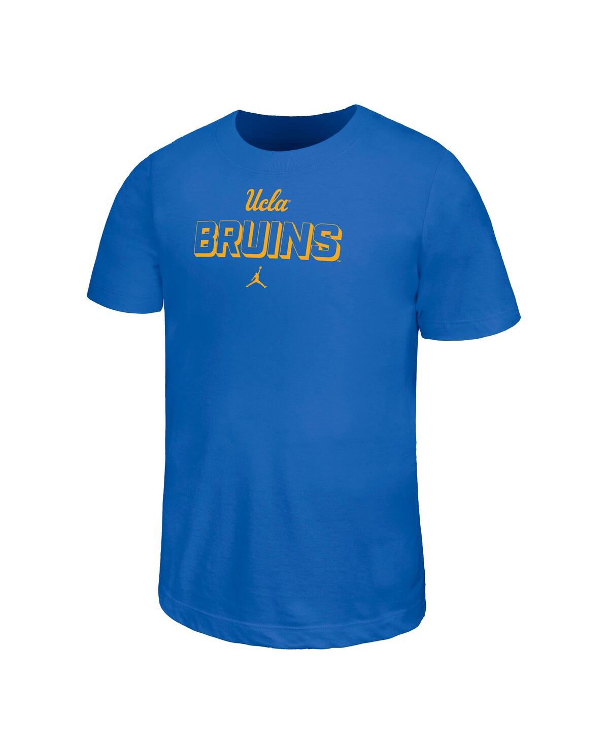 Jordan Big Boys And Girls  Blue Ucla Bruins Legend Performance T-shirt In Blue