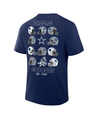 Men's Navy Helmet Grid T-Shirt