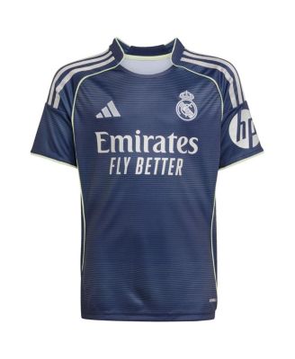 Big Boys and Girls Kylian Mbapp&eacute; Blue Real Madrid 2025/26 Away Replica Player Jersey