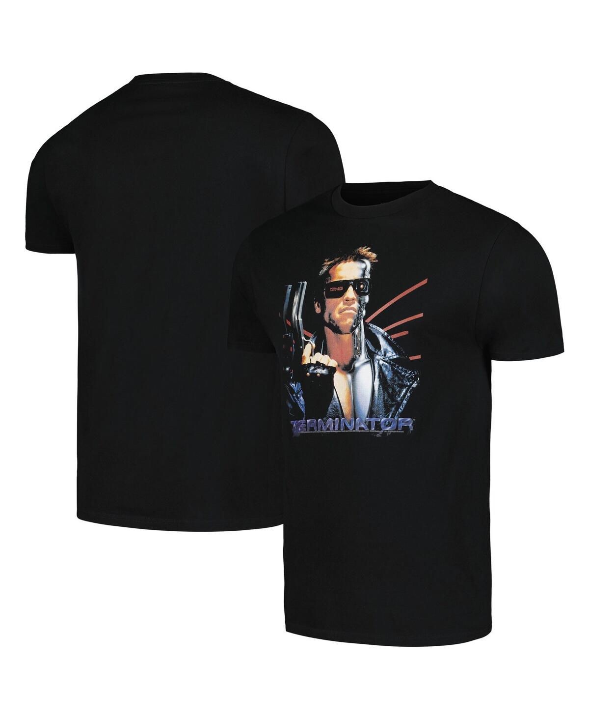 American Classics Men's And Women's Black Terminator Laser Back Graphic T-shirt In Multi