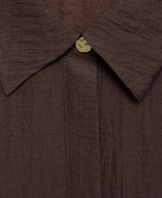 Women's Adjustable Waist Lyocell Shirt