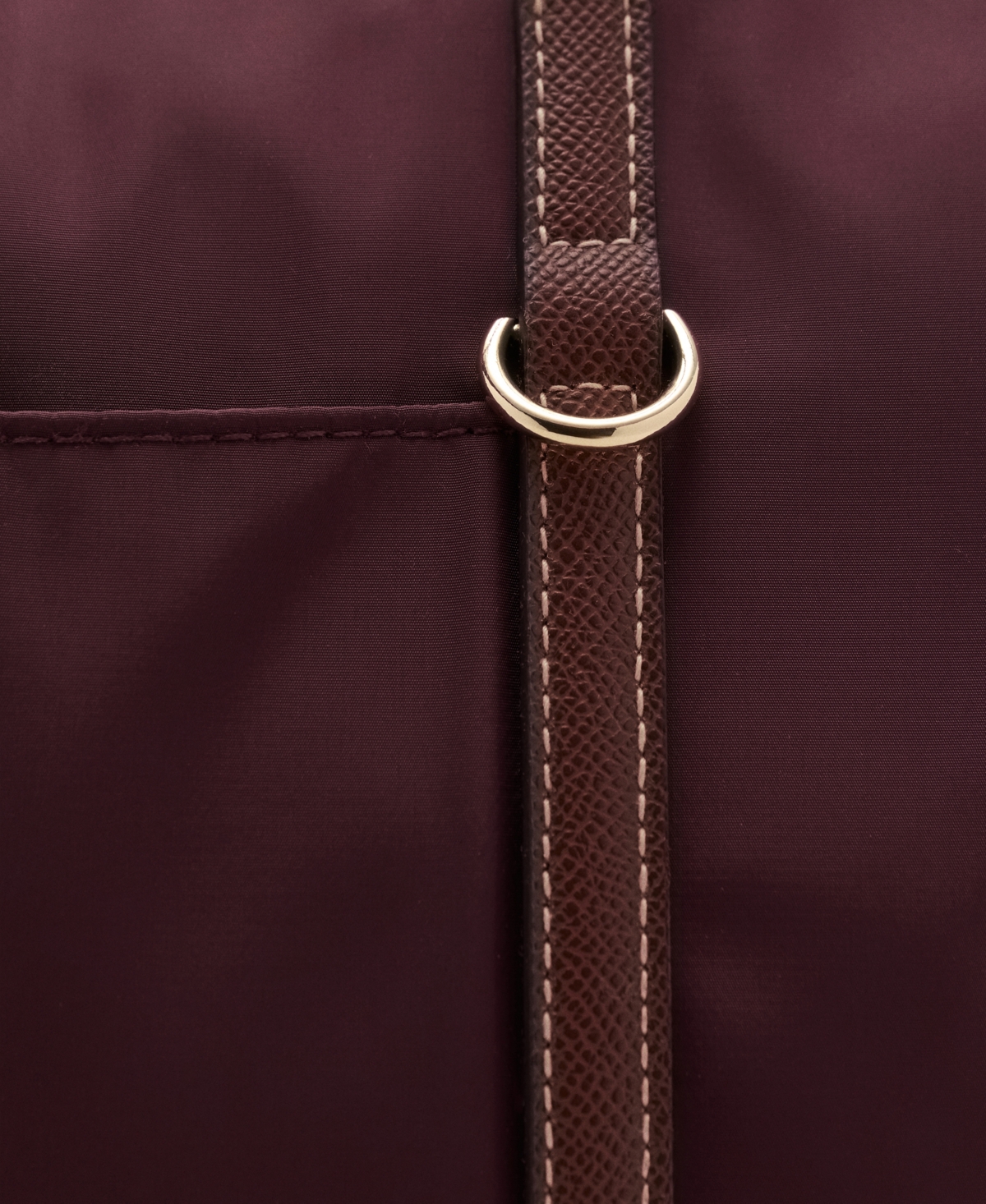 Mango Women's Double Handle Shopper Bag In Burgundy