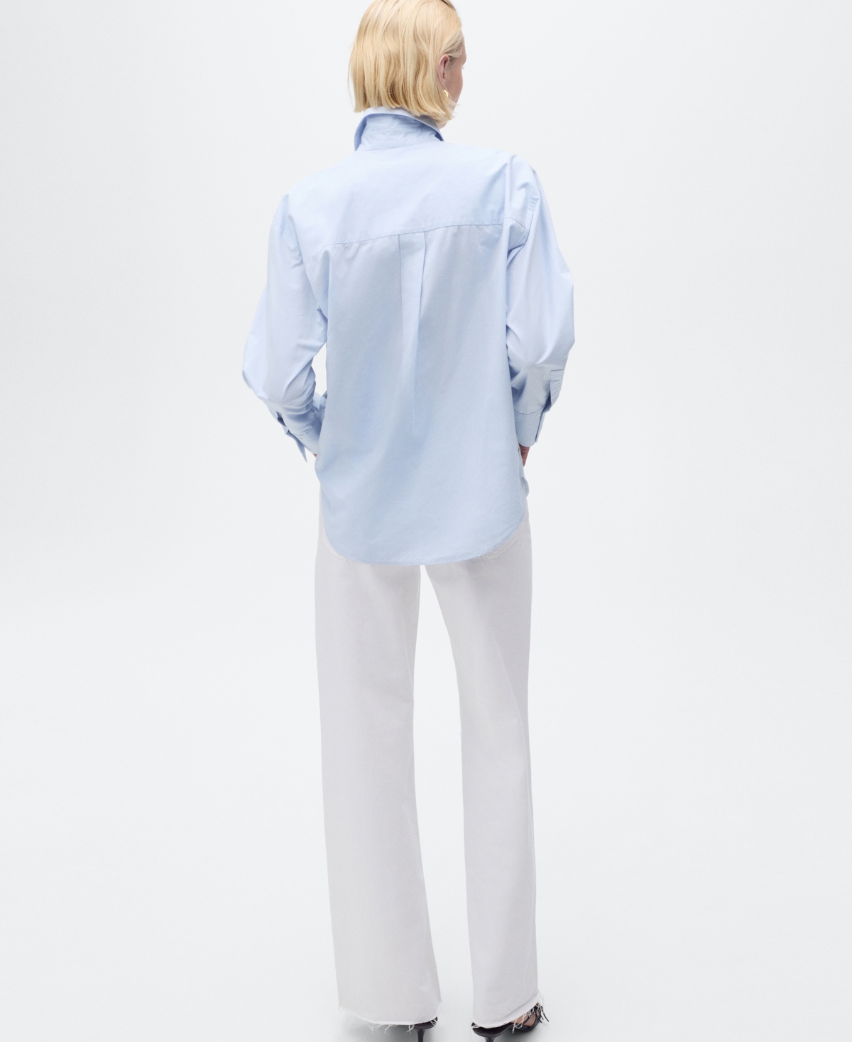 Mango Women's Cotton Strass Shirt