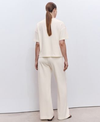 Women's Straight Cotton Maternity Pants