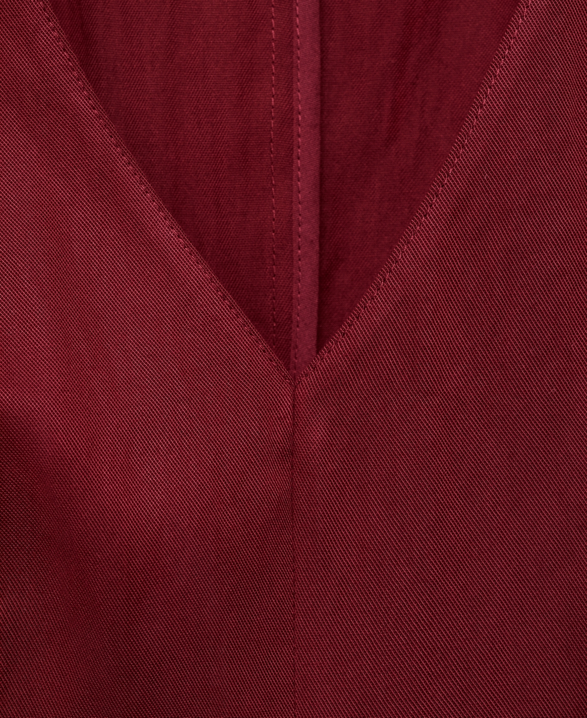 Mango Lyocell Peplum Top In Red