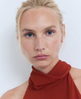 Women's Bow Neck Long Dress