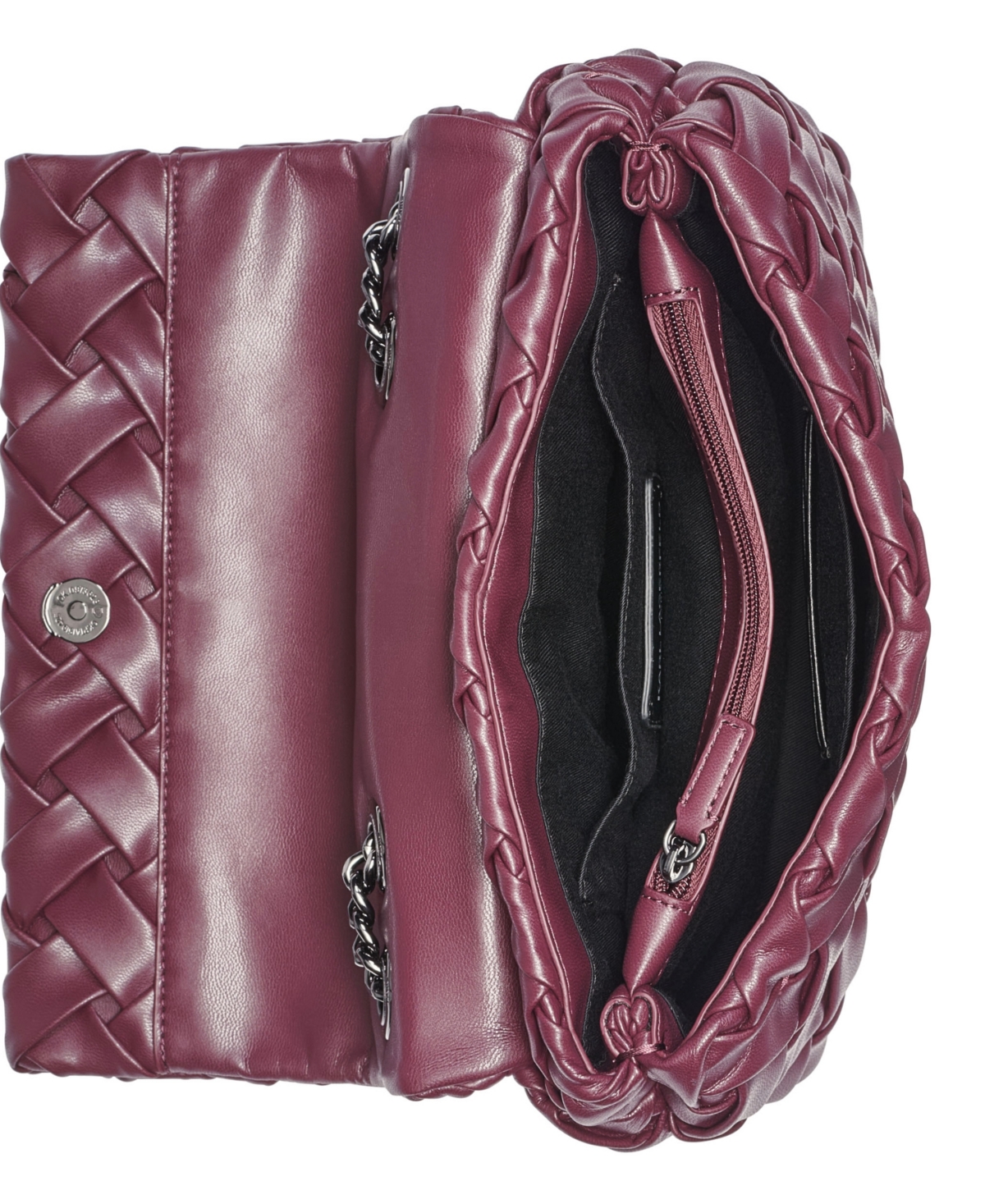Karl Lagerfeld Lafayette Leather Shoulder Bag