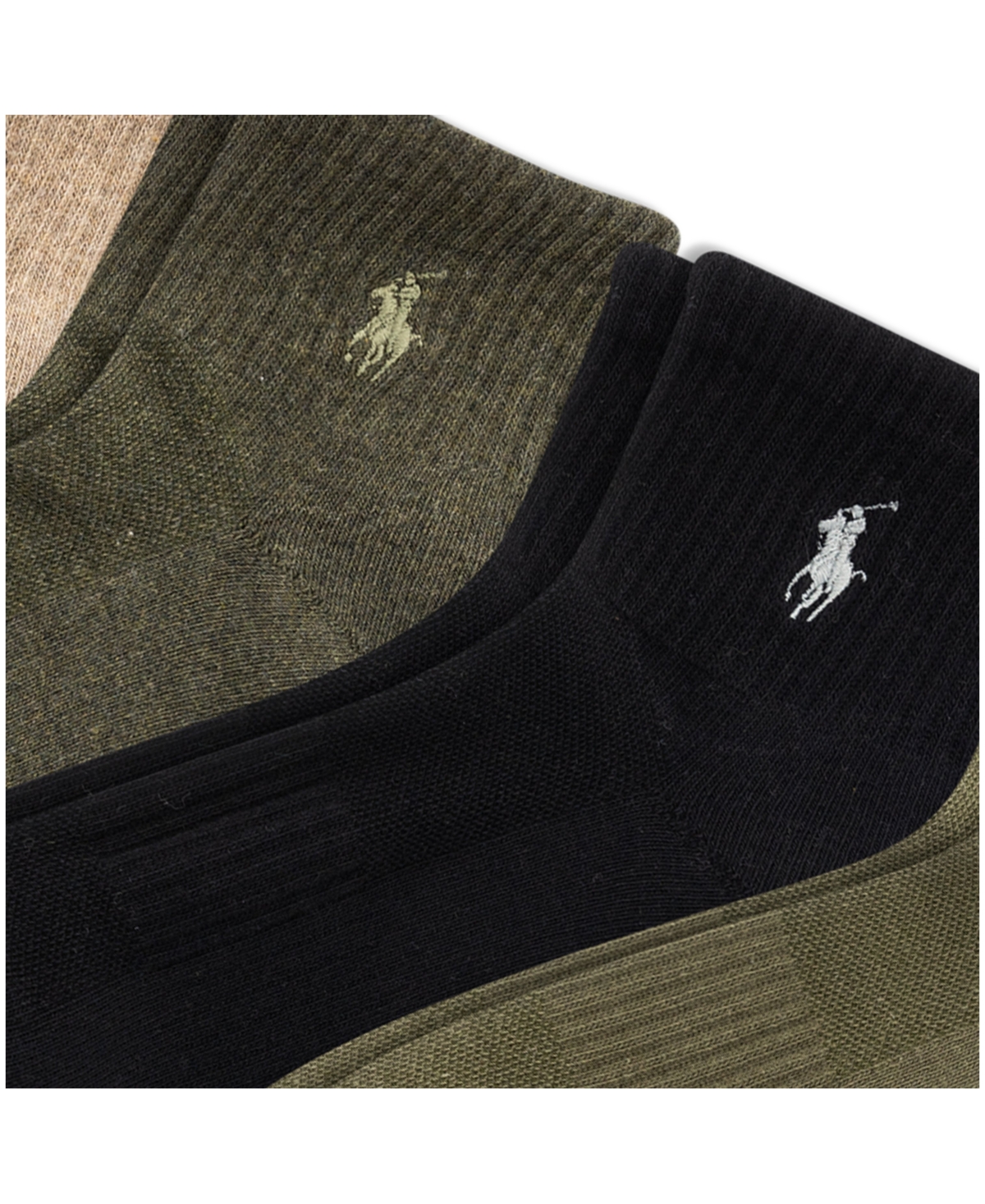 Polo Ralph Lauren Men's 6-Pk. Performance Sport Quarter Socks