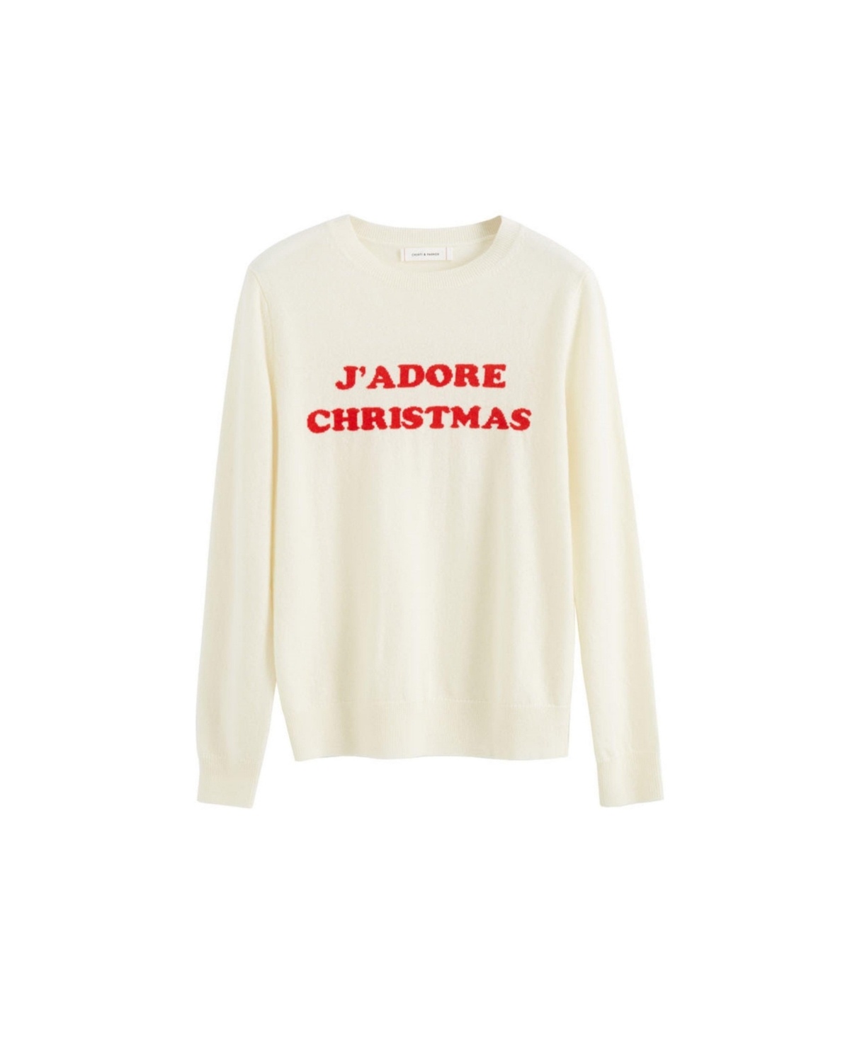 Chinti & Parker Women's Wool-Cashmere J'adore Christmas Sweater
