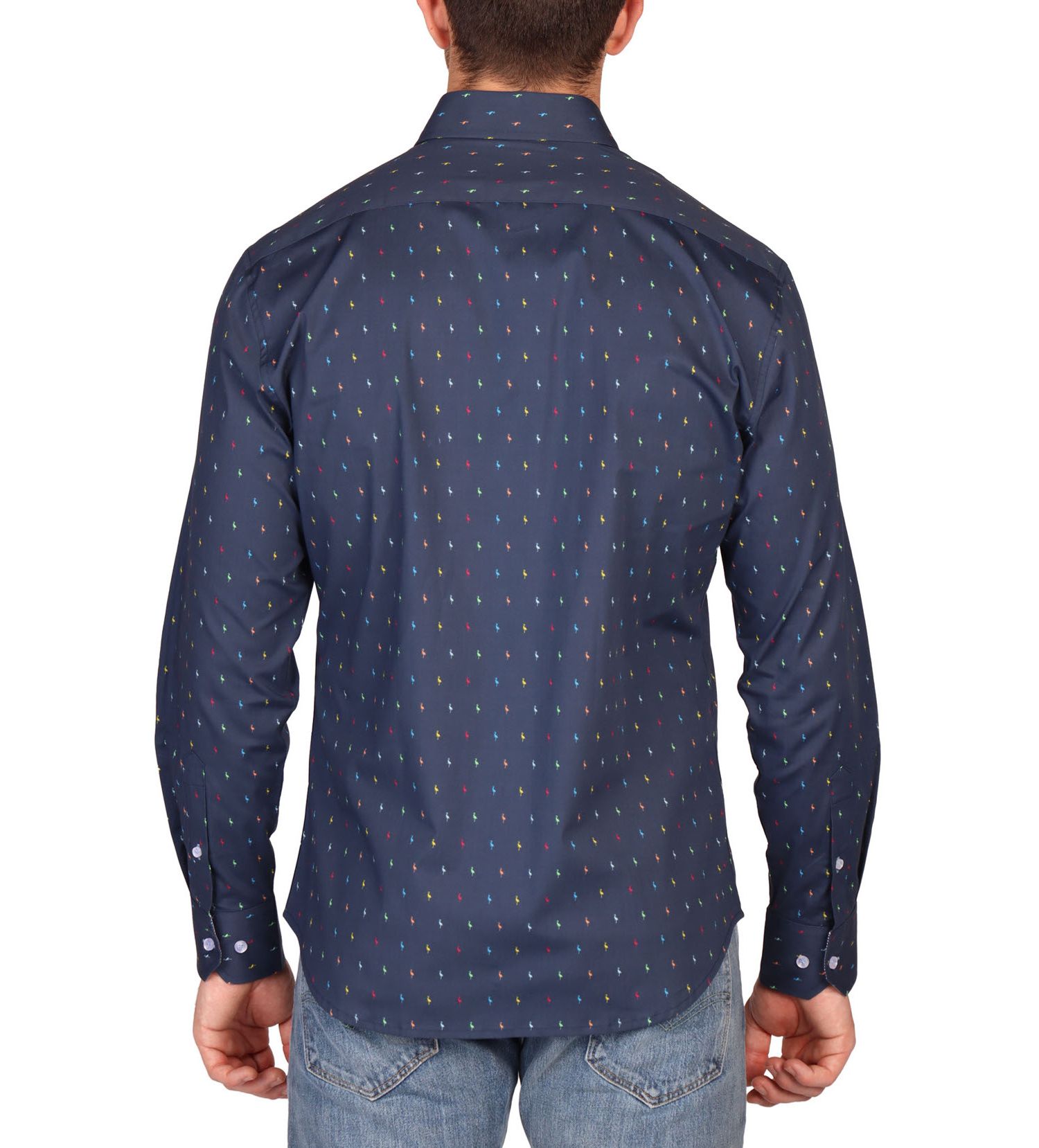 Men's Multi Byrds Long Sleeve Shirt