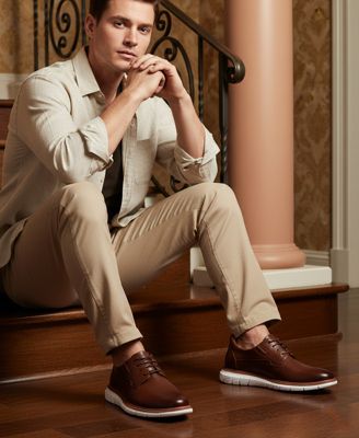 Men's Empire Street Hands-Free Slip On Technology Lightweight Penny Loafers