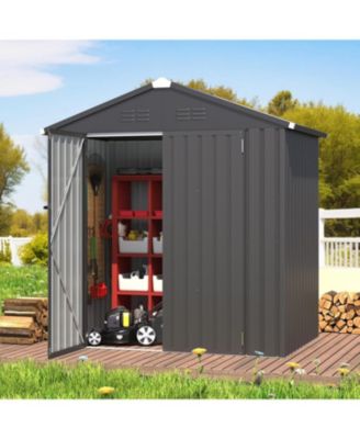 6&#39;x4&#39; Outdoor Storage Shed