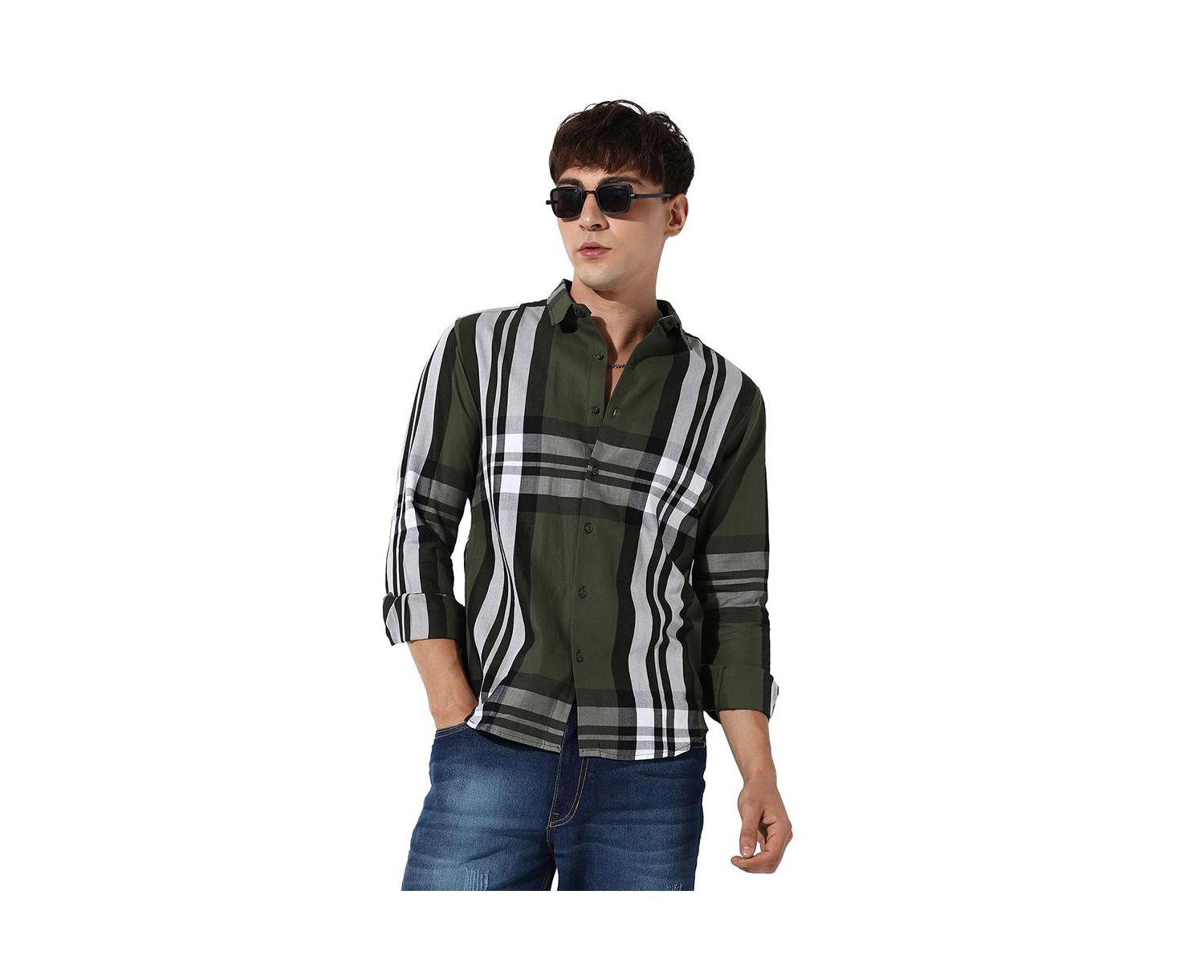 Men's Tartan Plaid Shirt