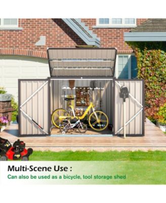 46 Cu.Ft Outdoor Trash Can Storage Shed