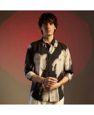 Men's Contrast Dab Shirt