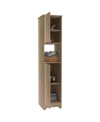 Ibis Linen Cabinet Light Oak MDF