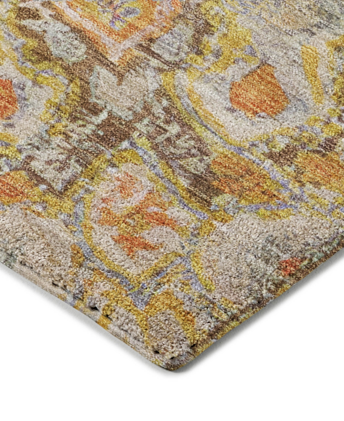 Dalyn Tabrook Tb11 2'3"x7'6" Runner Area Rug In Brown