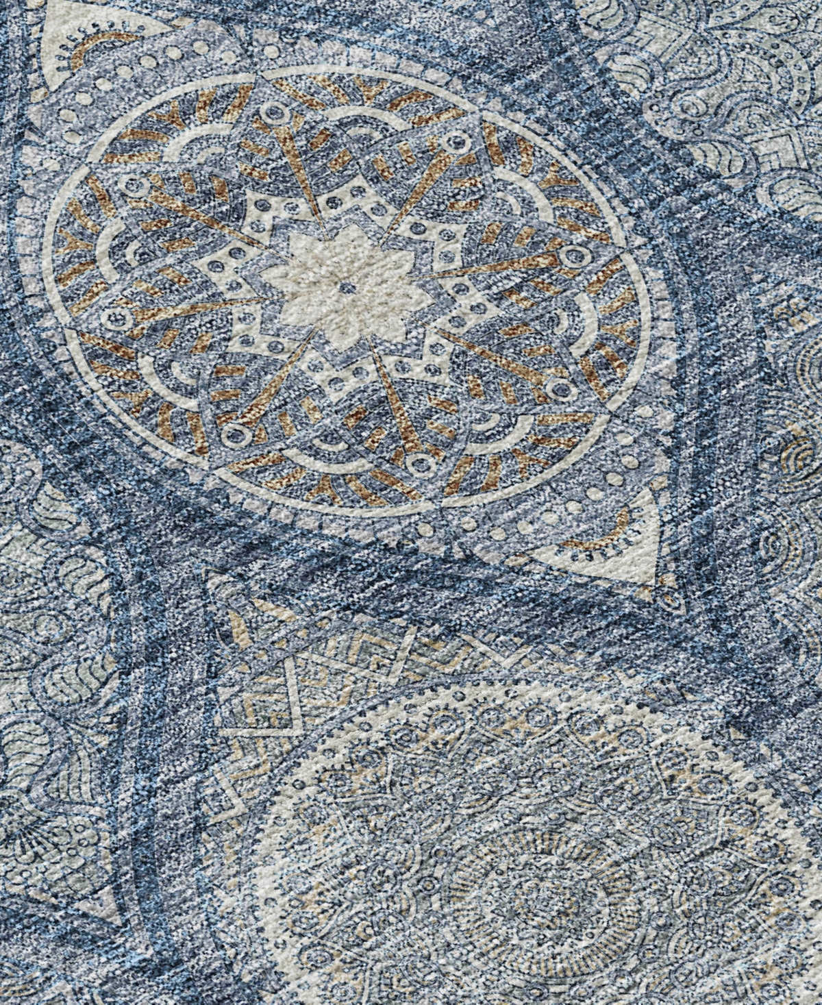 Dalyn Solace Sl1 2'3"x7'6" Runner Area Rug In Blue