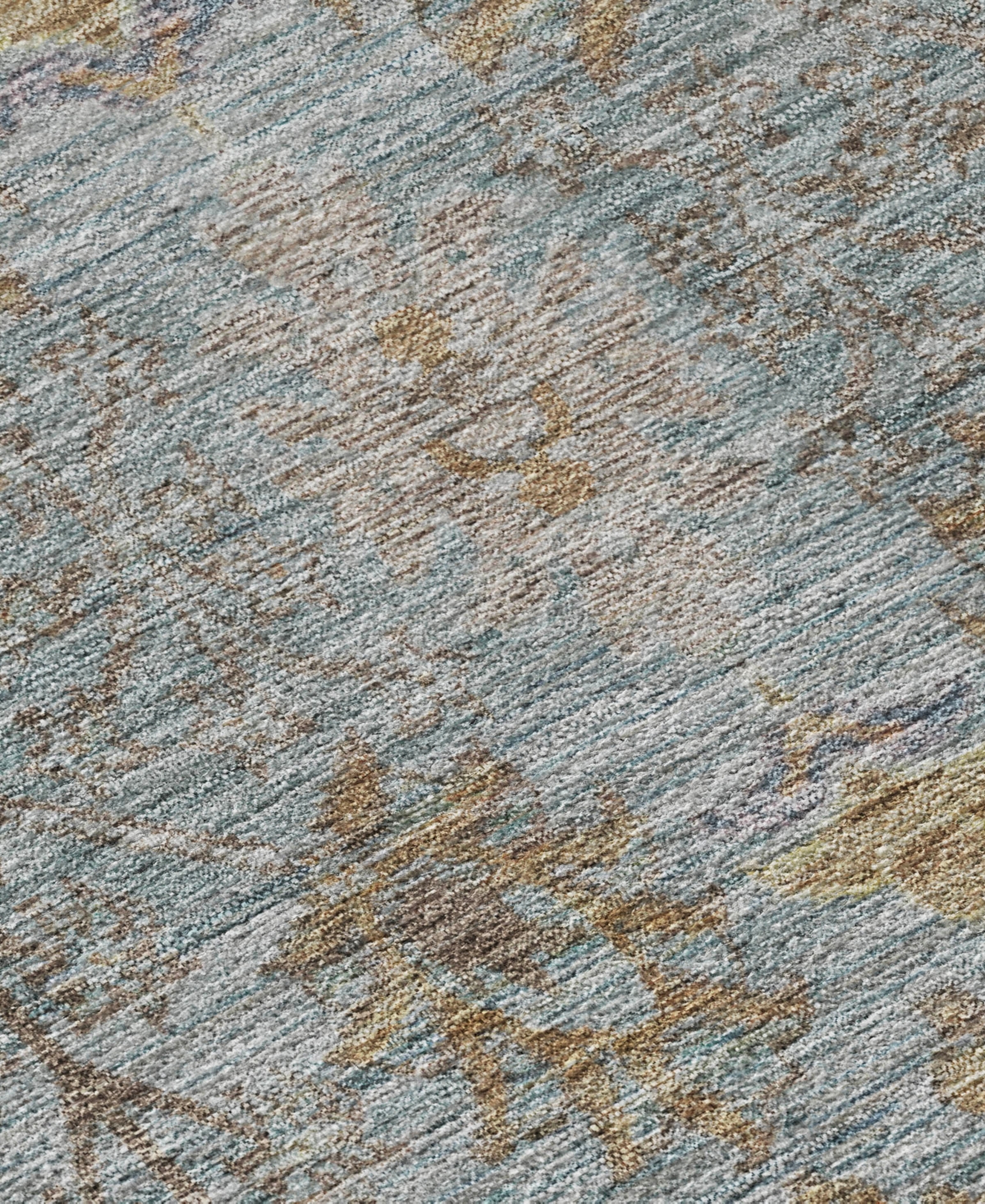 Dalyn Solace Sl9 2'3"x7'6" Runner Area Rug In Blue